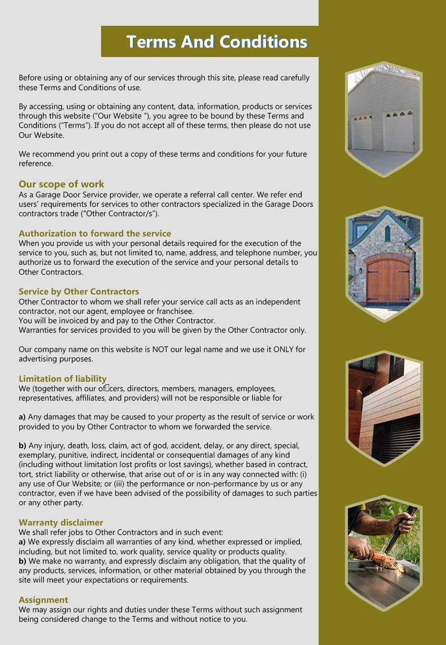 HighTech Garage Doors Glendale, CA 818-824-6769